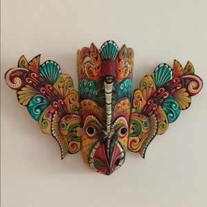 Decorative wall art mask